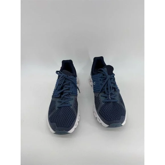 On Running Cloudswift Men's Running‎ Shoes Blue Size 10 Lace Up Athletic